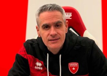 Ioannis Kastritis, nuovo allenatore della Openjobmetis Varese (da facebook.com/pallvarese)