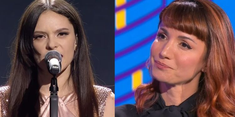 Andrea Delogu e Francesca Michielin ghostate (Foto screen: RaiPlay)