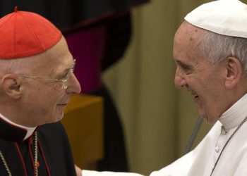 Card. Bagnasco con Papa Francesco
