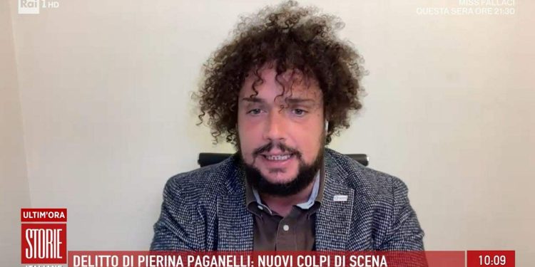 Caso Pierina Paganelli, Davide Barzan, consulente di Manuela Bianchi (Foto: Storie Italiane)