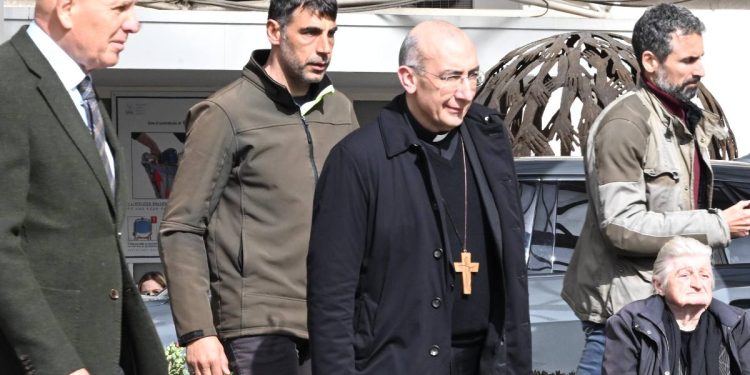 Card. Reina al Gemelli di Roma