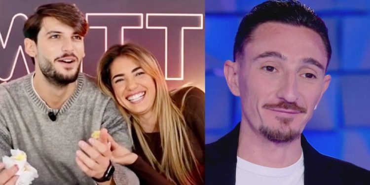 Martina de Ioannon e Ciro attacco di Ciro Perone (Foto Screen: Mediaset Infinity e Witty)