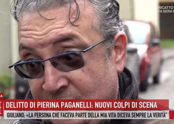 Il figlio di Pierina Paganelli (Foto: Storie Italiane)