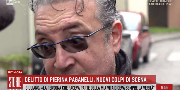 Il figlio di Pierina Paganelli (Foto: Storie Italiane)