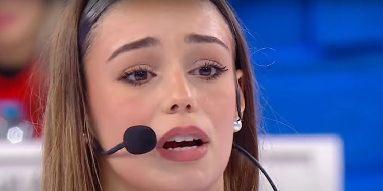Alessia Pecchia ad Amici 24 (Foto: Screen)