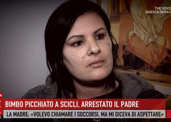 L'ex del padre del bimbo di Scicli (Foto: Storie Italiane)