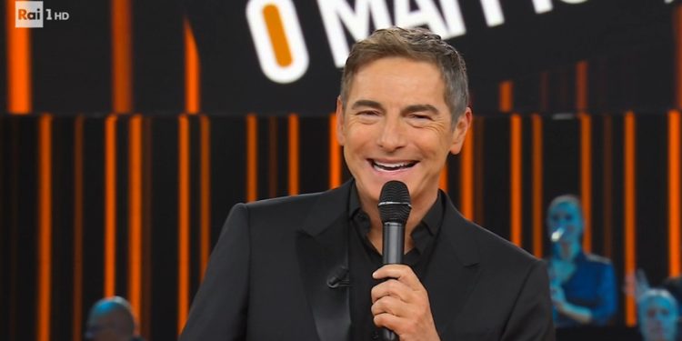 Ora o mai più 2025, Marco Liorni (screen da Rai 1)