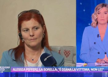 Alessia Pifferi, la sorella Viviana (Foto: Pomeriggio 5)