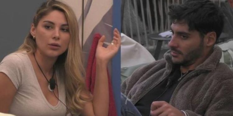 Chiara Cainelli contro Javier al Grande Fratello (Foto: web)