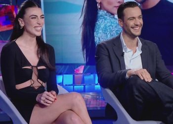 Giulia salemi e pretelli significato nome figlio (Foto screen: Mediaset Infinity)