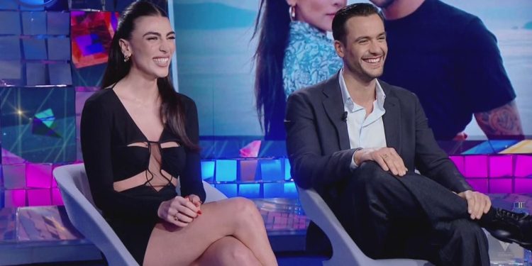 Giulia salemi e pretelli significato nome figlio (Foto screen: Mediaset Infinity)