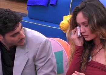 Helena Prestes e Javier Martinez al Grande Fratello (Foto: Screen)