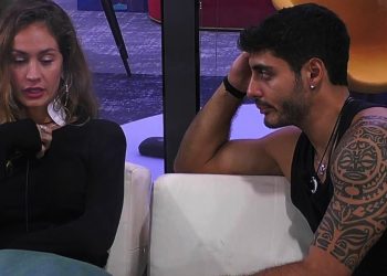 Javier Martinez e Helena Prestes: chiarimento al Grande Fratello (Foto Screen: Mediaset Infinity)