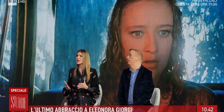 Rita Rusic su Eleonora Giorgi (Foto: Storie Italiane)