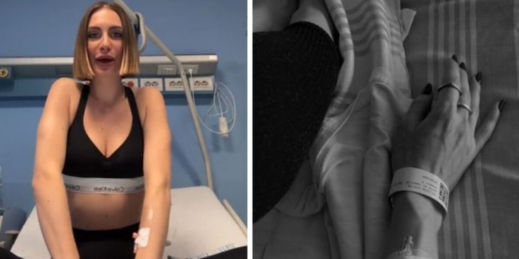 Nikita Pelizon in ospedale