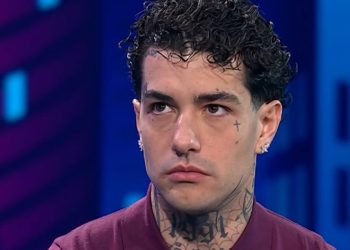 Tony Effe a Stasera C'è Cattelan (Foto: Screen)