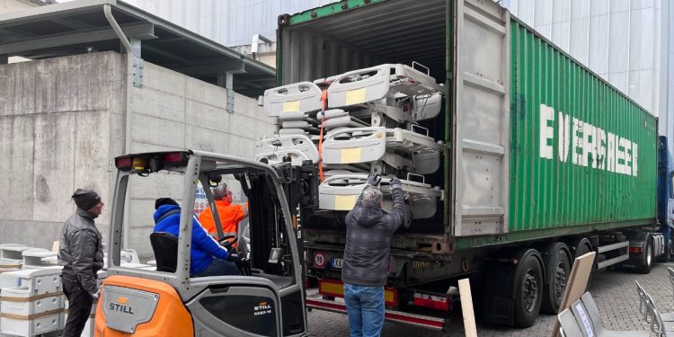 I letti d'ospedale recuperati dal Banco delle Cose