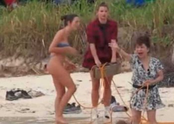 Giulio Berruti contro Nathalie Guetta a Pechino Express 2025