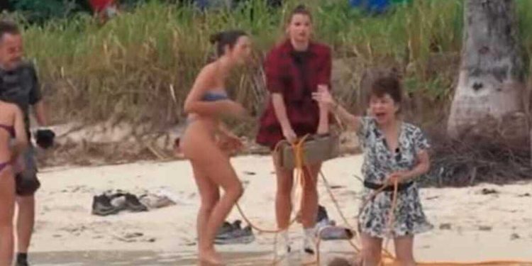 Giulio Berruti contro Nathalie Guetta a Pechino Express 2025