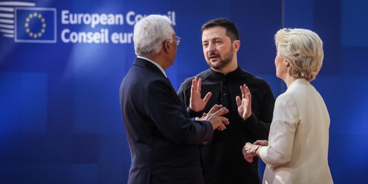 Zelensky coi leader UE