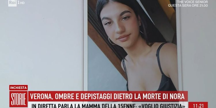 Il caso di Nora, 15enne morta a Verona (Foto: Storie Italiane)