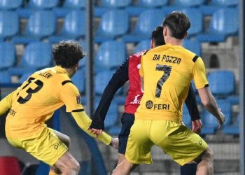 Alessandro Falleni e Lorenzo Da Pozzo con la Pianese (da facebook.com/USPIANESE)