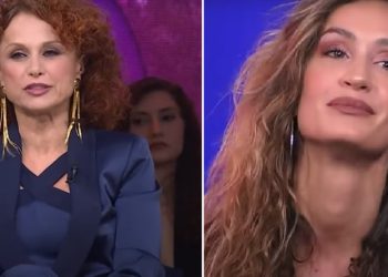 Helena Prestes e Beatrice Luzzi al Grande Fratello (Foto: Screen)