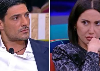 Lorenzo Spolverato e Jessica Morlacchi al GF (collage)