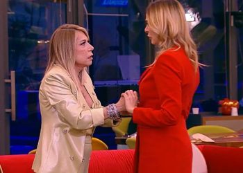 Stefania Orlando e Anna Pettinelli al Grande Fratello (Foto: Screen)