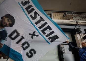 "Giustizia" per Diego Armando Maradona (Foto: ANSA)