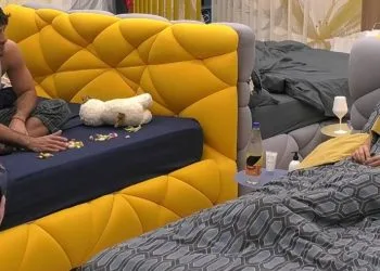 Chiara Cainelli e Lorenzo Spolverato al Grande Fratello (Foto: Screen)