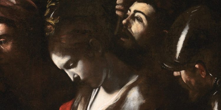 Caravaggio, "Martirio di Sant'Orsola" (1610, particolare)