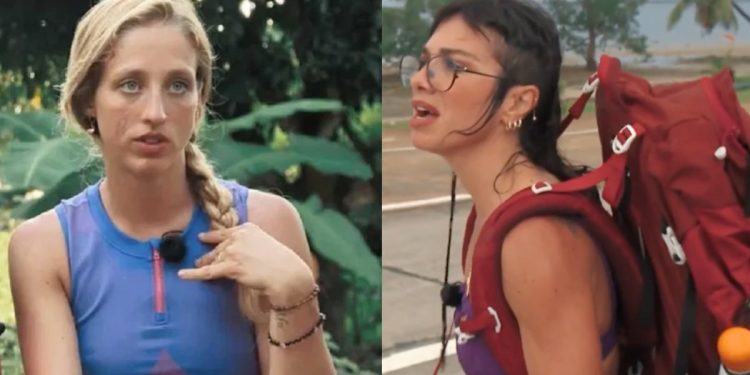 Pechino Express, Virna Toppi contro Dolcenera (Foto Screen: Sky)