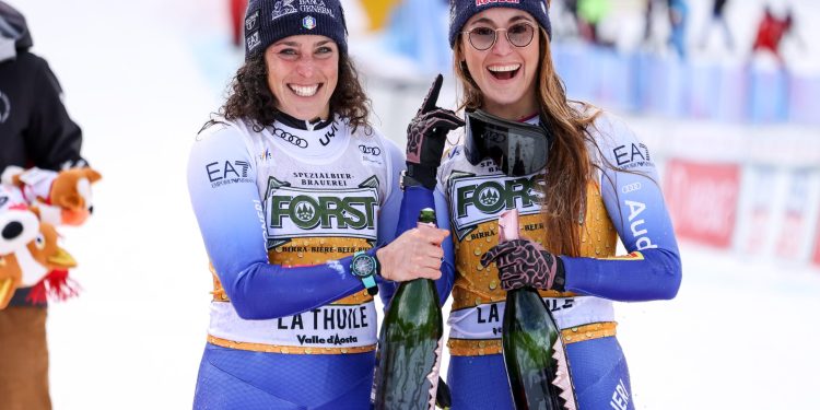 Diretta super-G La Thuile Federica Brignone e Sofia Goggia