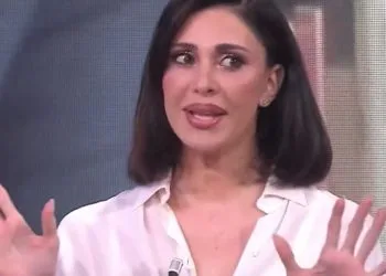 Belen Rodriguez a Tv Talk (Foto: Screen)