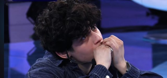 Senza Cri in lacrime prima del Serale di Amici 24 (Foto Screen: WittyTV)