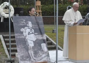 Papa Francesco a Nagasaki