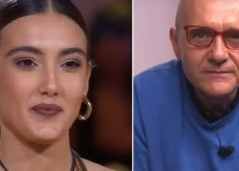 Zeudi Di Palma e Alfonso Signorini (Foto: Screen)