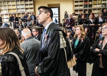 Magistrati in sciopero (Ansa)