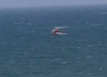 Ricerche in mare a Cala Fighera (Foto: Tgr Sardegna)