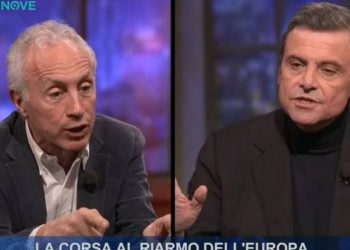 Marco Travaglio e Carlo Calenda