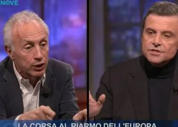 Marco Travaglio e Carlo Calenda