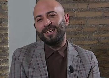 Giuliano Sangiorgi di nuovo papà (Foto screen: Mediaset Infinity)