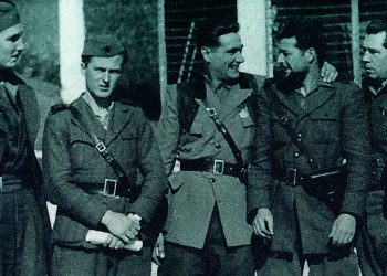 Un particolare della copertina de "Sangue sulla Resistenza" di Tommaso Piffer (Mondadori, 2025)