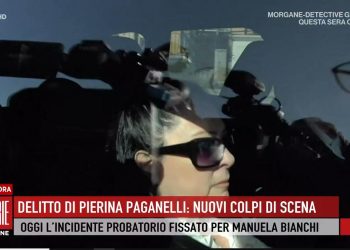 Pierina Paganelli, Manuela Bianchi in tribunale (Foto: Storie Italiane)