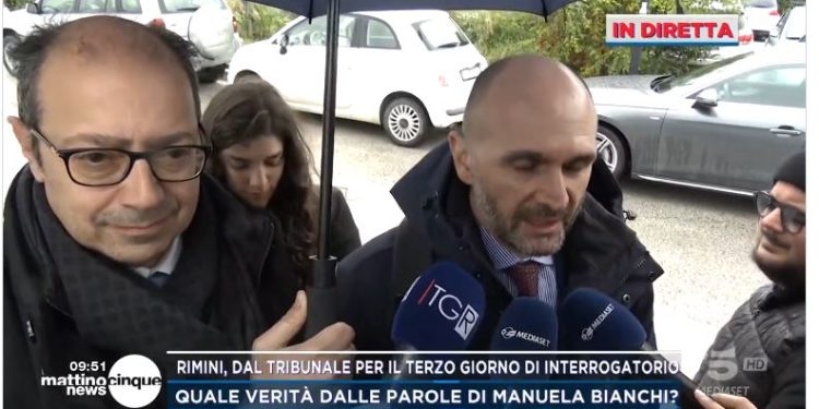 Pierina Paganelli, gli avvocati di Louis (Foto: Mattino 5)