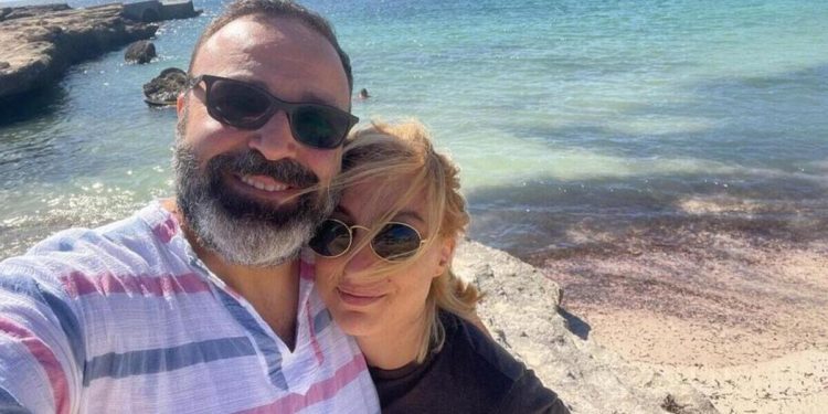 Massimiliano Bruno e compagna Sara Baccarini