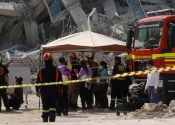 Terremoto Myanmar (Foto ANSA)