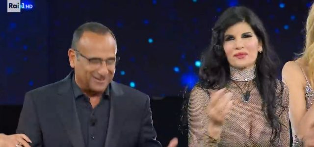 Pamela Prati e Carlo Conti