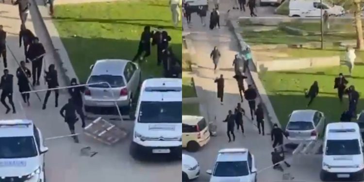 L'attacco contro le volanti della polizia a Saint-Denis